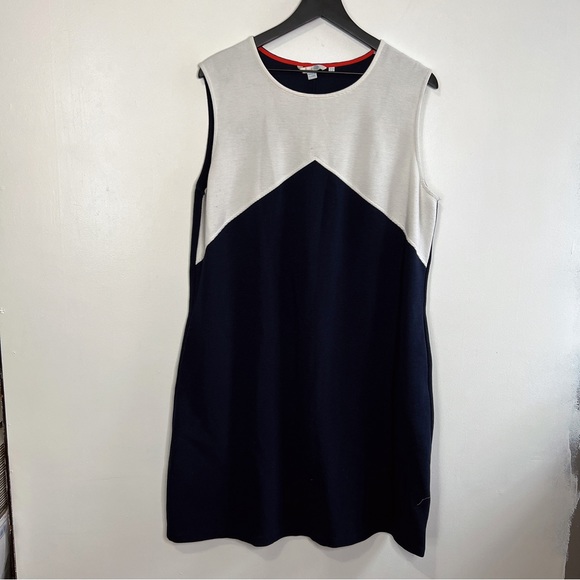 Boden Edwina Ottoman Ribbed Sleeveless Dress - Picture 3 of 7